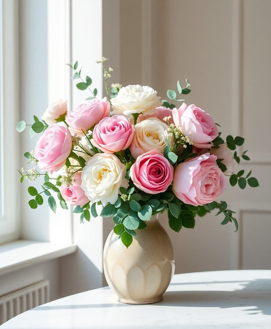 Originele foto — Boeket in klassieke olieverf