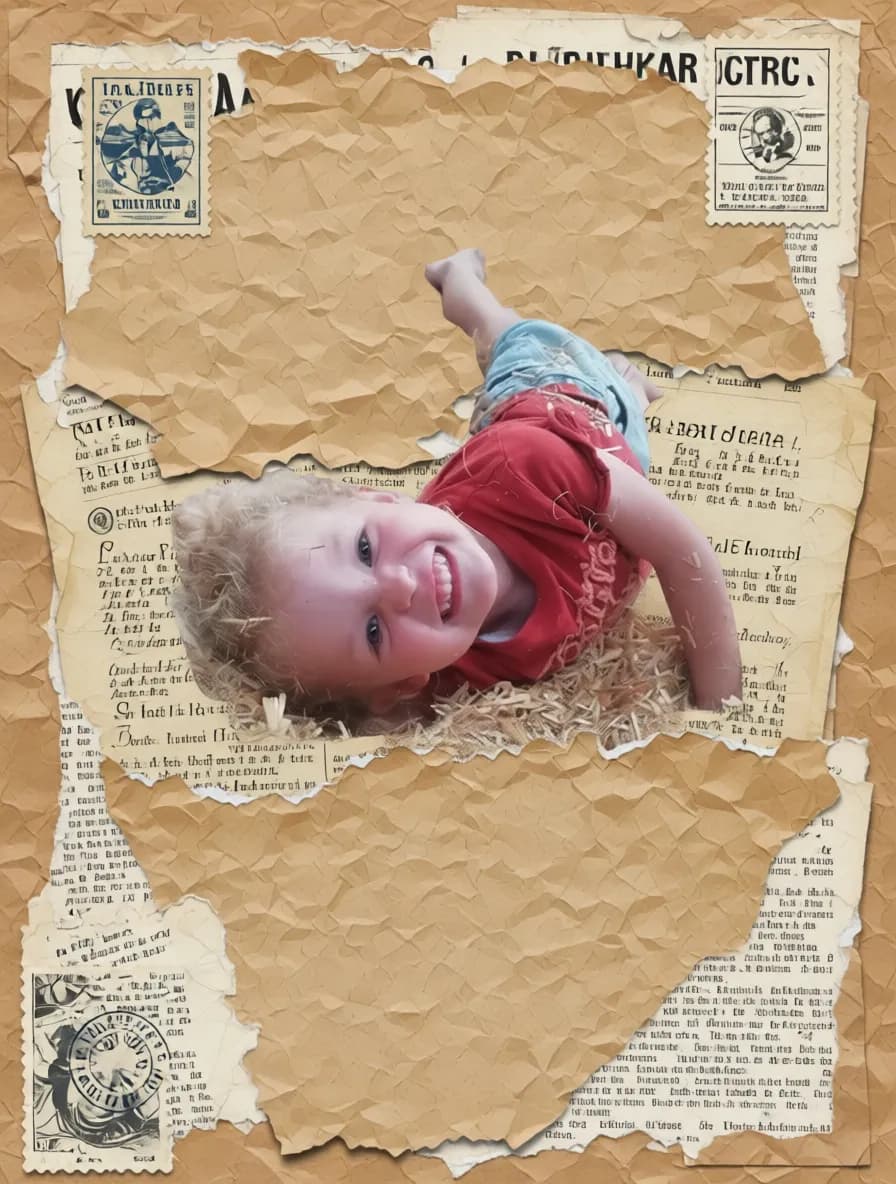 Mixed Media Collage voorbeeld 4