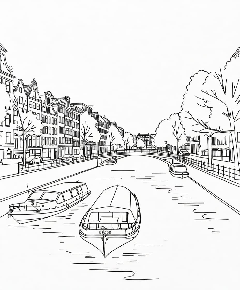 One Line Art voorbeeld 1